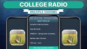 College Radio Favorites screenshot 3