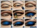 Make up your eyes step by step screenshot 1