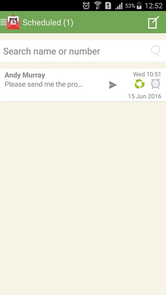 SMS Scheduler Free - Preview 8