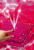Pink Keyboard for Galaxy S4 screenshot 3
