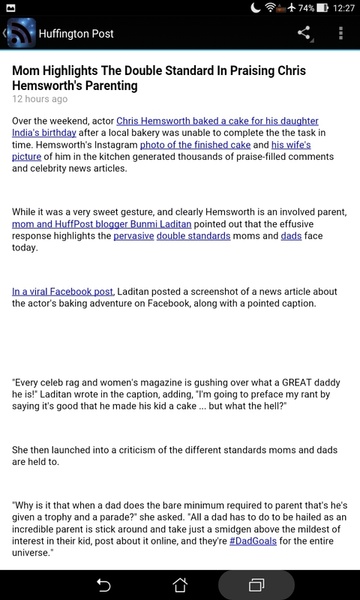 Celebrities RSS News - Preview 1