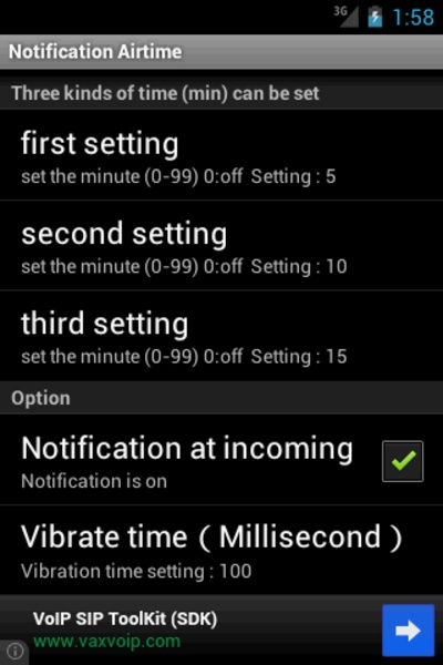 Notification Airtime - Preview 6