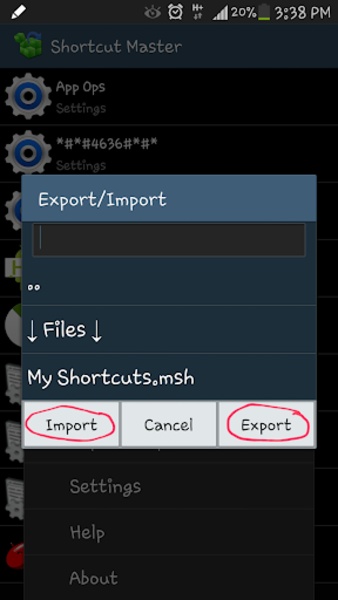 Shortcut Master (Lite) - Preview 2