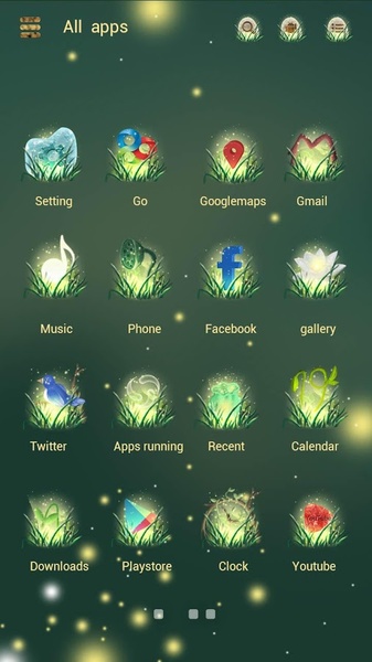 The Bat Elf GOLauncher EX Theme - Preview 3
