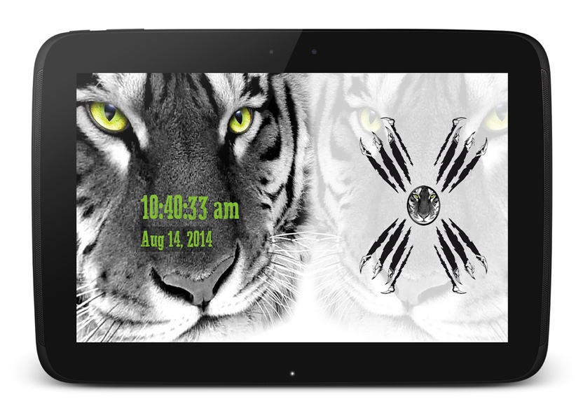 Tiger Sequence Screen Lock - Preview 3