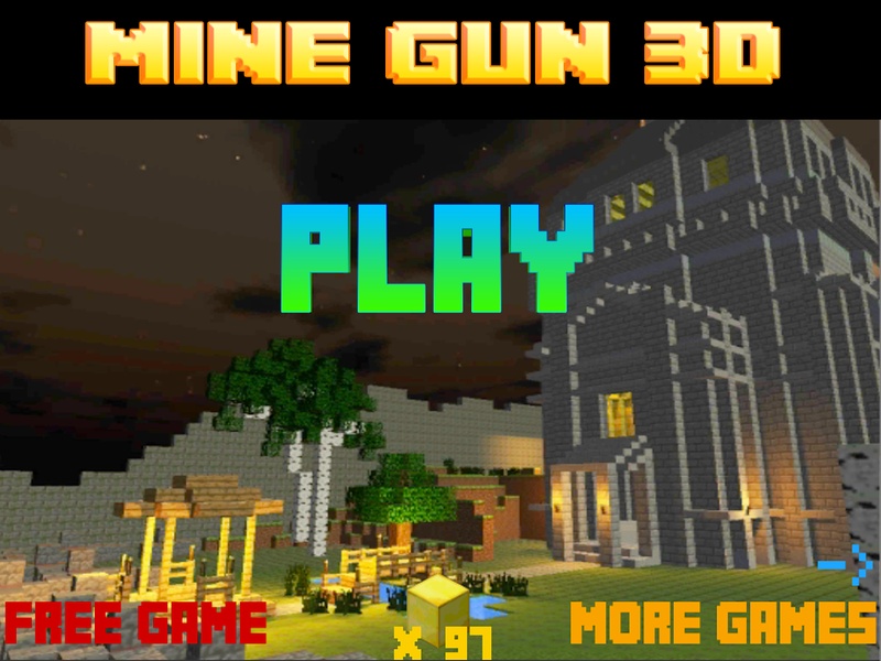 Mine Gun 3d - Cube FPS - Preview 12
