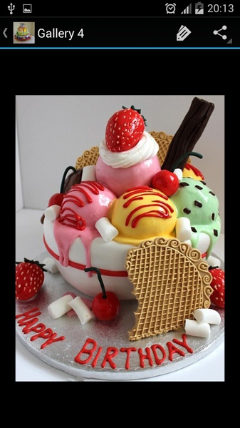 Birthday Cakes Decorations - Preview 1