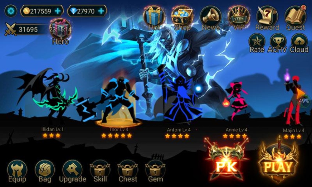 Legendary: Game of Heroes for Android - Download the APK from Uptodown