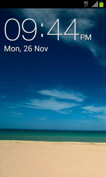 Galaxy Clock Widget - Preview 1