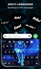 Ice Wallpaper + Keyboard: Wolf screenshot 1