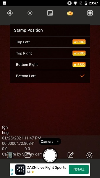 Top Survey GPS map camera: Timestamp & Geotagging - Preview 3
