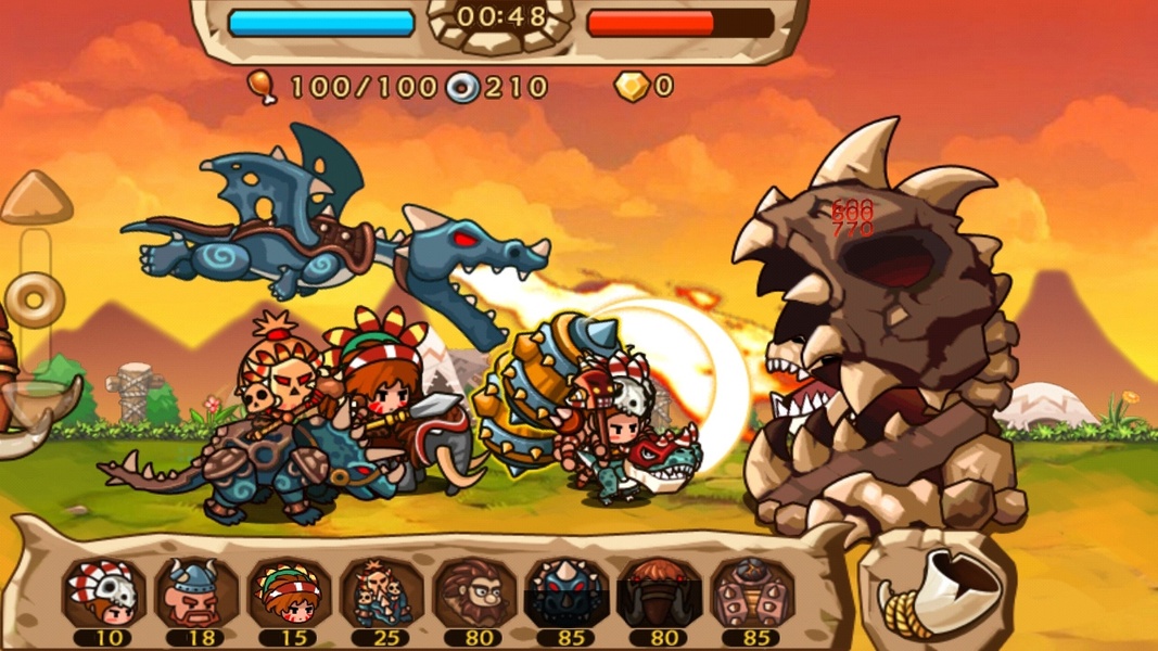 Caveman Vs Dino for Android - Download the APK from Uptodown