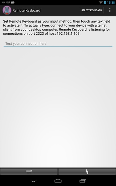 Remote Keyboard - Preview 4