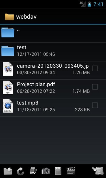 WebDAV Nav Lite - Preview 2
