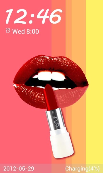 Lipstick GO Locker Theme - Preview 3