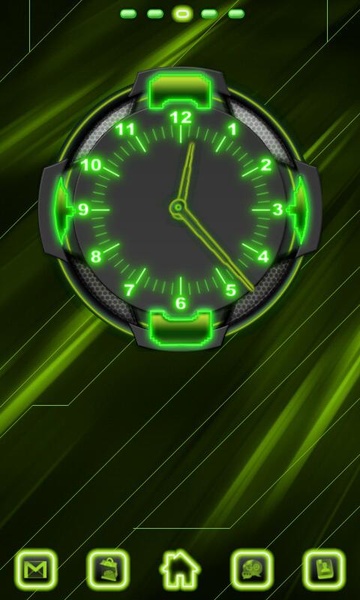 Neon Green Style GO Launcher EX - Preview 4