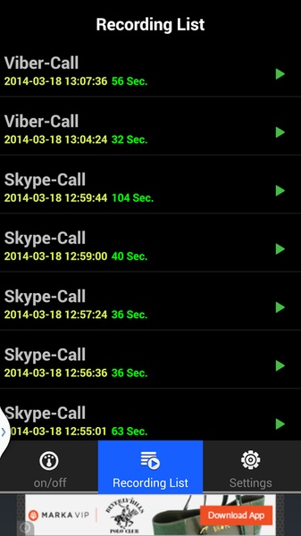 Steady Call Recorder - Preview 3