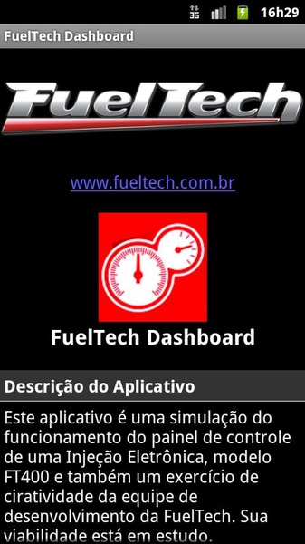 FuelTech Dashboard - Preview 1