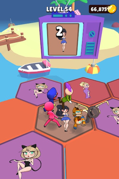 Bear Match Party: Fall down io - Preview 16