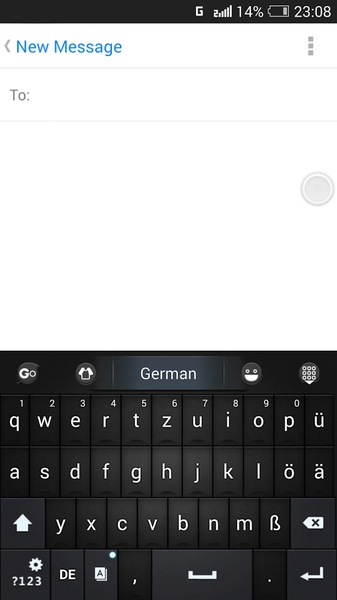 German for GO Keyboard - Emoji - Preview 4