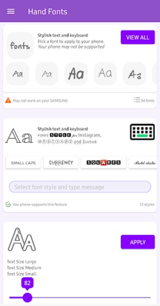 Hand Fonts - Preview 4