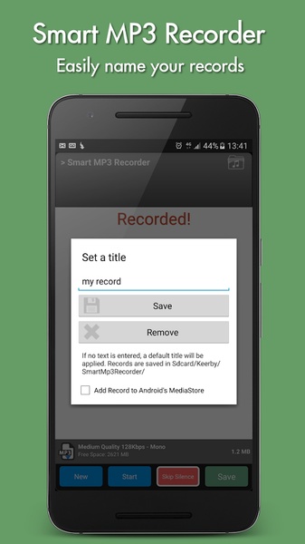 Smart MP3 Recorder - Preview 3
