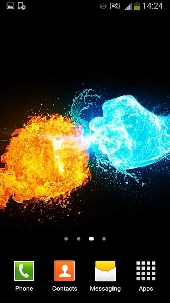 Fire and Ice Live Wallpaper - Preview 2