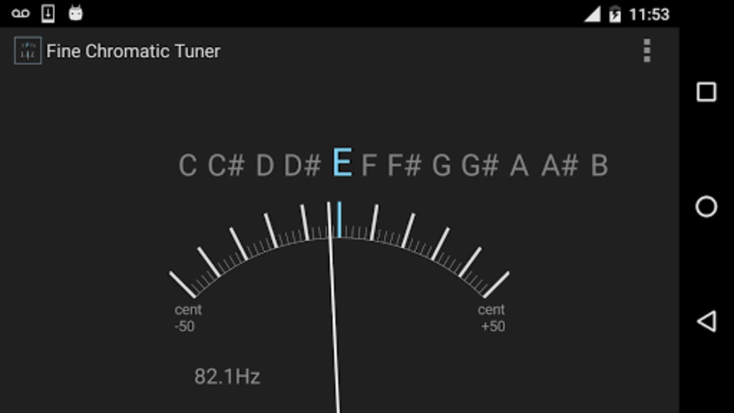 Fine Chromatic Tuner - Preview 3