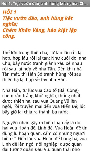 Tam Quoc Dien Nghia - Preview 1