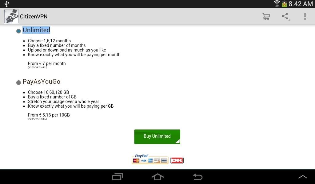 CitizenVPN - Preview 5