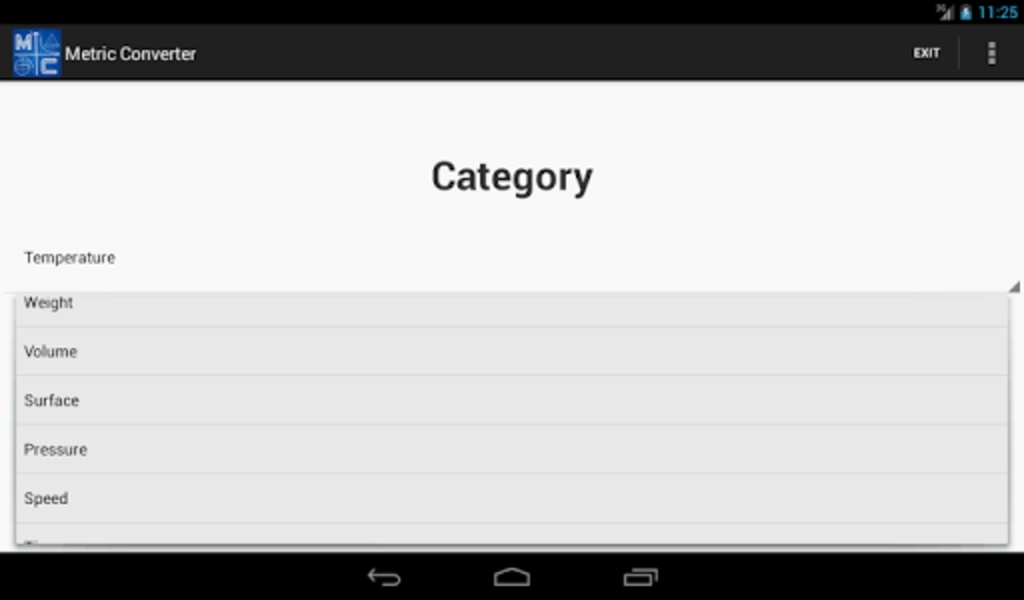 Metric Converter - Preview 2