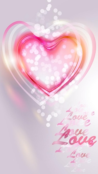 Romantic Hearts Live Wallpaper - Preview 6