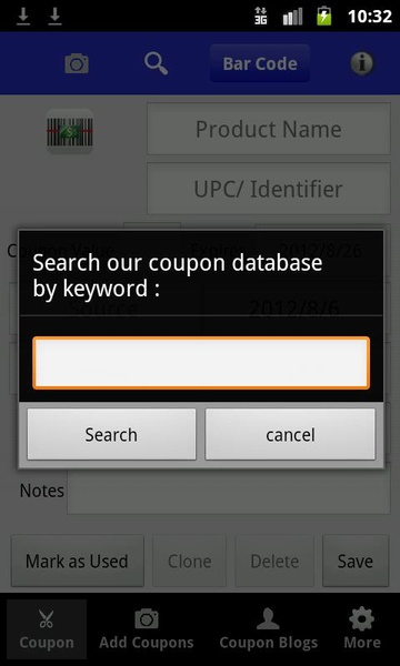 Coupon Organizer and Scanner - Preview 3