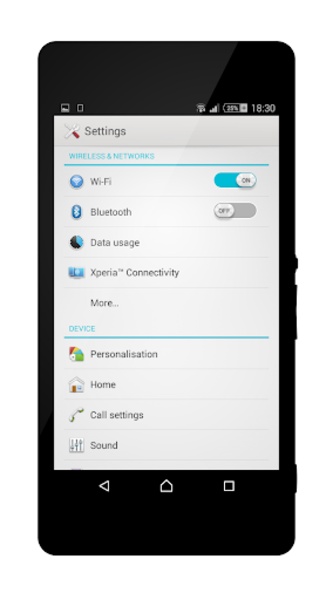 BlackLollipop - Cyan Theme - Preview 1