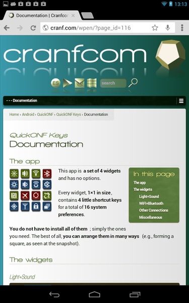 QuickONF Keys - Preview 2