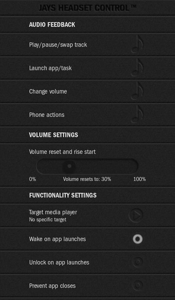 JAYS Headset Control - Preview 1