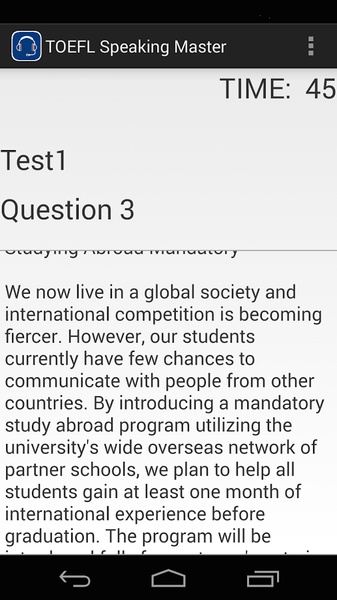 TOEFL Speaking Master - Preview 2