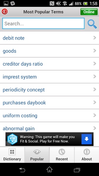 Accounting Dictionary - Lite - Preview 2