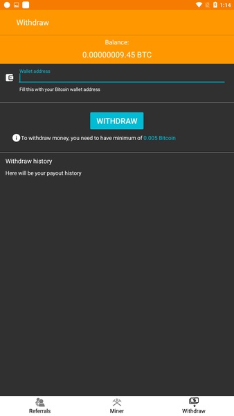 Bitcoin Miner - Earn Satoshi & Free BTC Mining - Preview 5