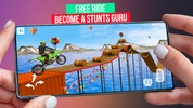 Thrilling Moto Stunts Guru screenshot 1