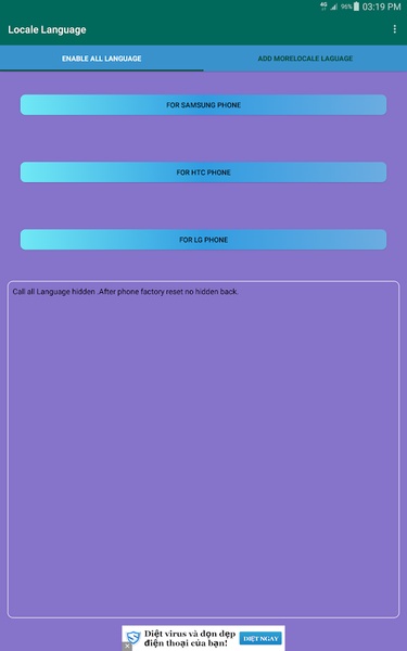 Locale Language - Preview 3