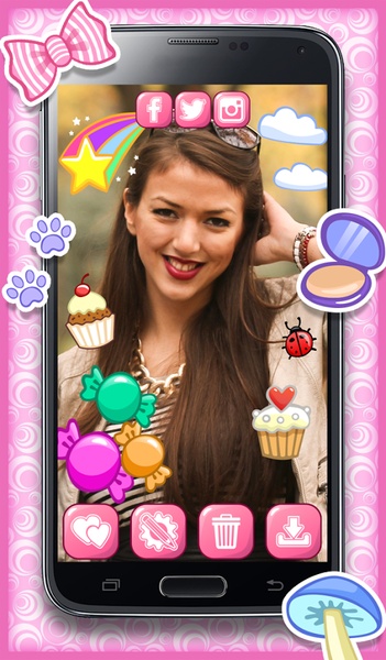 Cute Stickers Photo Editor - Preview 1