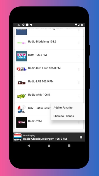 Radio Luxembourg: Radio Luxembourg FM + Live Radio - Preview 1