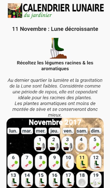 Calendrier lunaire du jardinier - Preview 5