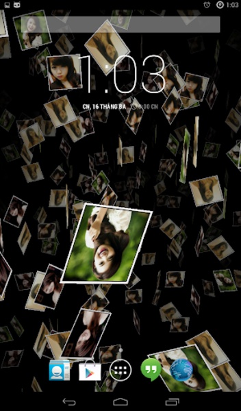 Face 3D Live Wallpaper - Preview 3