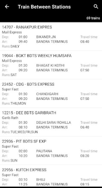 Indian Rail Enquiry - Preview 5
