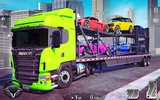 Cars Transporter Truck Games screenshot 4