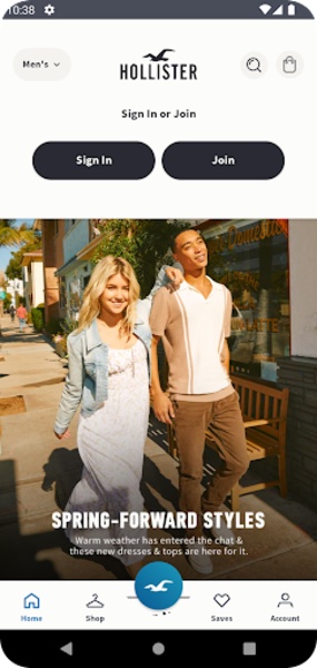 Hollister account store