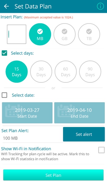 Check Data Usage - Monitor Internet Data Usage - Preview 3