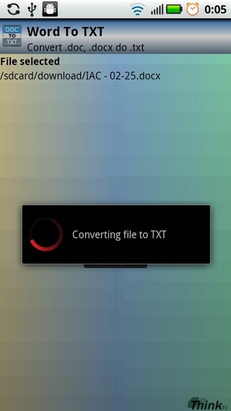 Convert Word To TXT - Preview 3